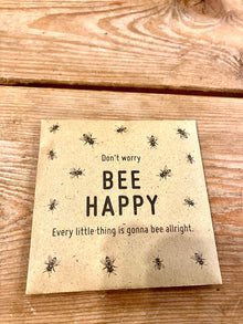 Saatgut - BEE HAPPY ! - von herr biene aus Hamburg