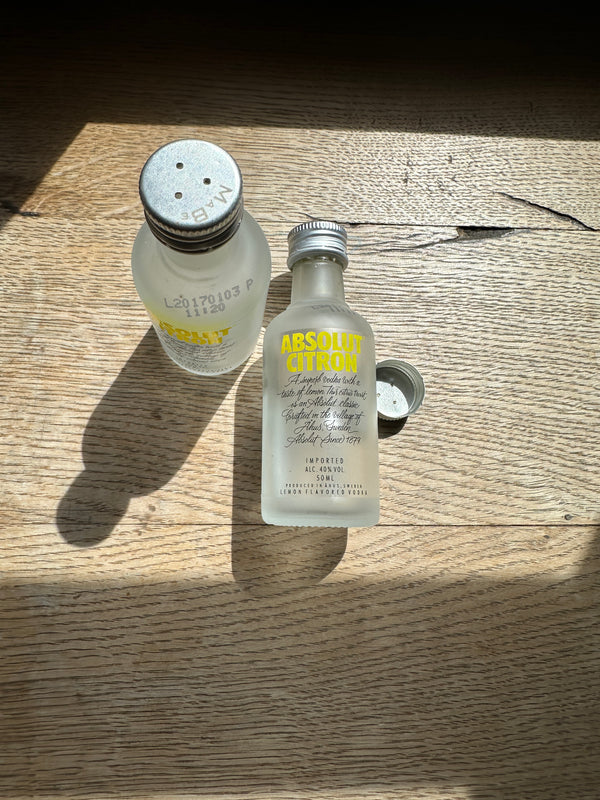 THE Brand ✨ Salzstreuer aus Spirituosen Minis ✨ witzig ✨ Talk About für jeden Tisch