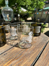 Dackel auf dem Glas - Lasergravur 🐶 witziges Glas für die Dachshund Gemeinde - B2B
