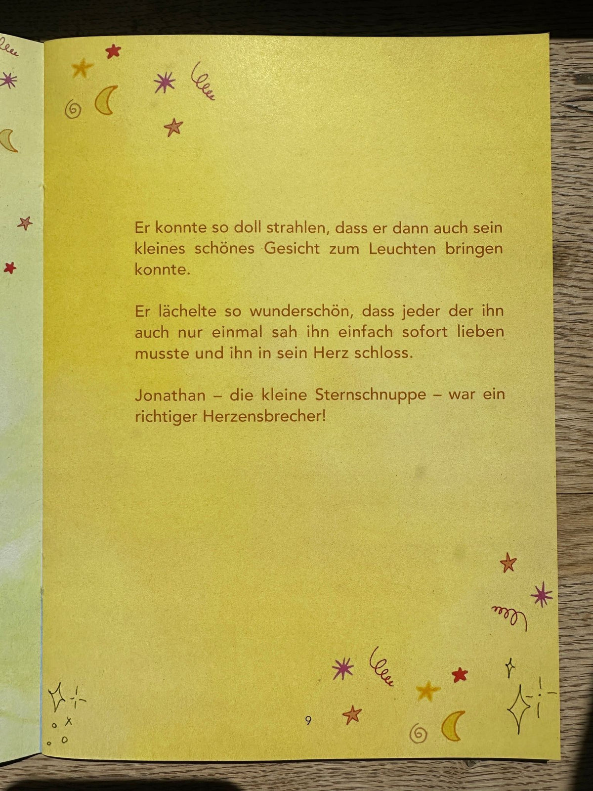 Jonathan 💫 die besondere Sternschnuppe 💫 wohin mit der großen Traurigkeit