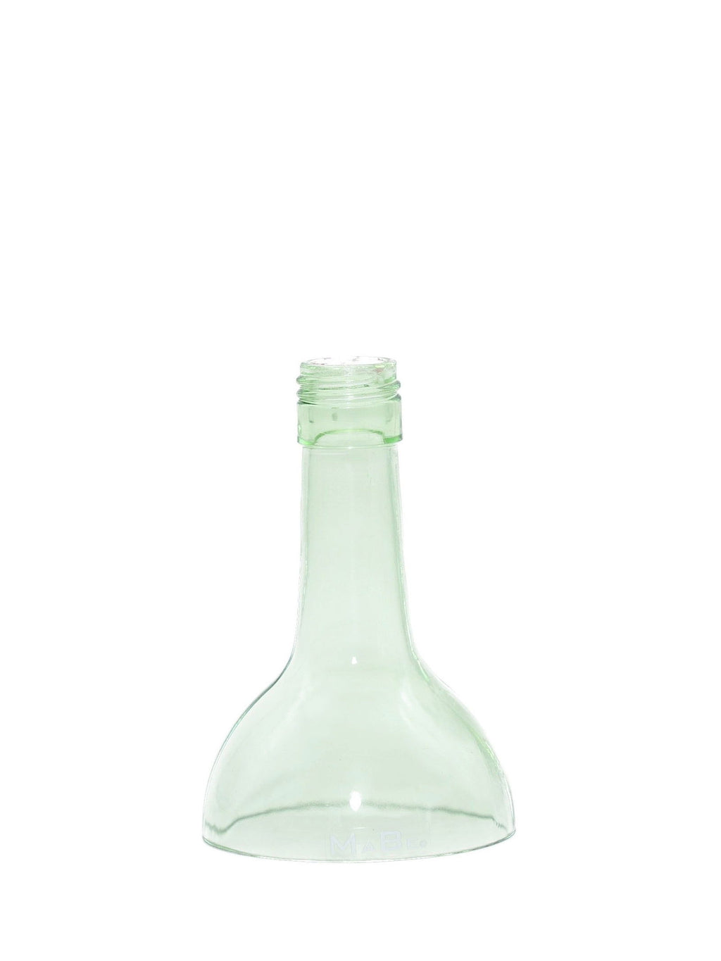 Kerzen Ständer aus der 1 l Wein Flasche transparent - OHNE Kerze - MaBe®