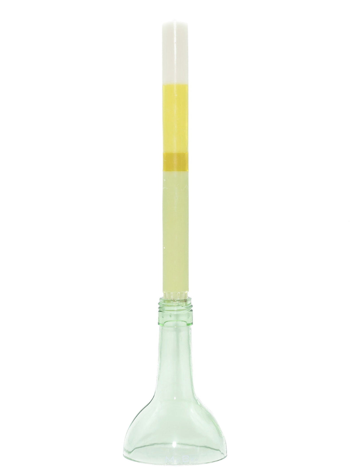 Kerzen Ständer aus der 1 l Wein Flasche transparent - OHNE Kerze - MaBe®