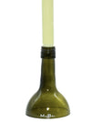 Kerzen Ständer 1 l Wein Flasche MIT einer Spitzkerze von Kerzen Wenzel - MaBe®