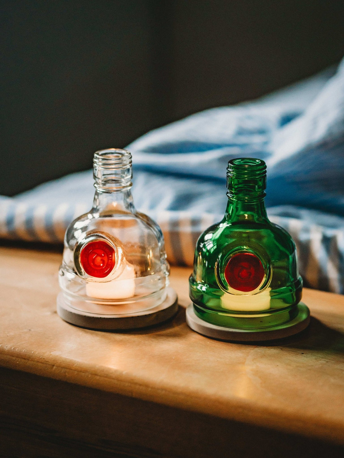 Kleines Gin Windlicht 🔴 witzig & besondere Geschenkidee