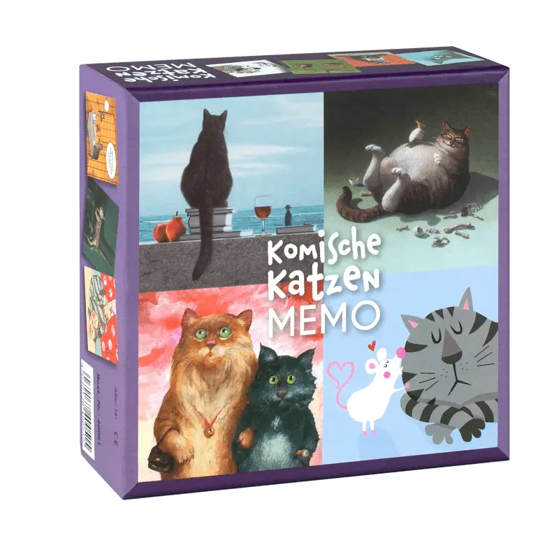 Komische Katzen - Memorie von Inkognito - MaBe®