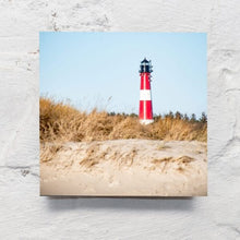 Leuchtturm Sylt 🌊 Hörnum- Fotoquadrat von KILA - für die Meer Sehnsucht
