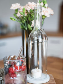 Aperitif Windlicht - 🫐 witzig & tolles Geschenk für den nächsten Mädelsabend