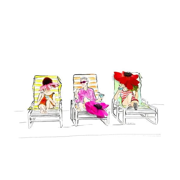 Beste Freundinnen 🩷🕶️☀️ wundervolle Karten von Lütteblüten - Gabriele Ampt