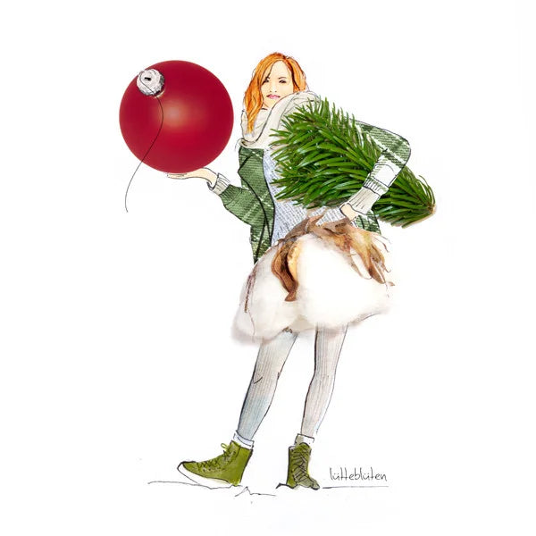 Mein kleiner Tannenbaum 🌲 wundervolle Karten von Lütteblüten - Gabriele Ampt