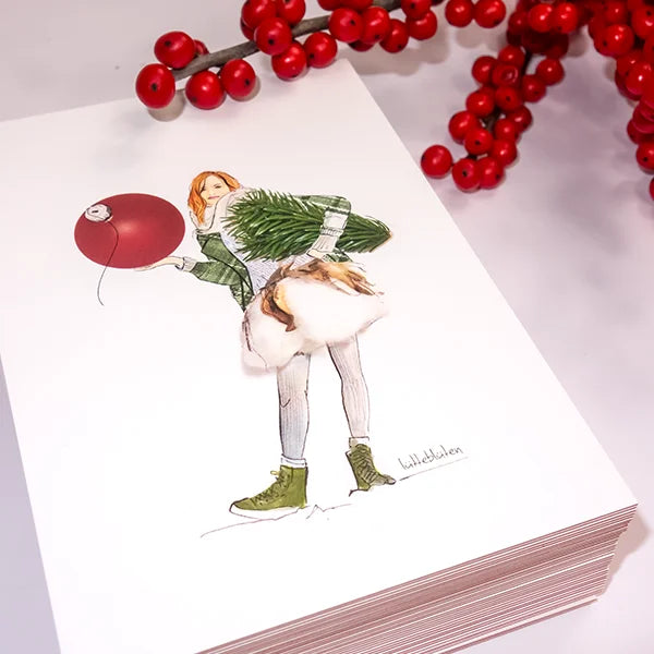Mein kleiner Tannenbaum 🌲 wundervolle Karten von Lütteblüten - Gabriele Ampt