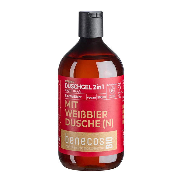 MIT WEIßBIER DUSCHE(N) Duschgel 2IN1 Bio-Weissbier - von Benecos - MaBe®