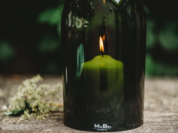 U N I k a T aus der 5L Bierflasche 💚 ein einzigartiges Windlicht
