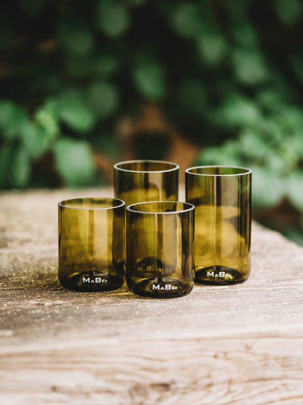 Trink Glas - 350 ml - witzig & nachhaltig, fair