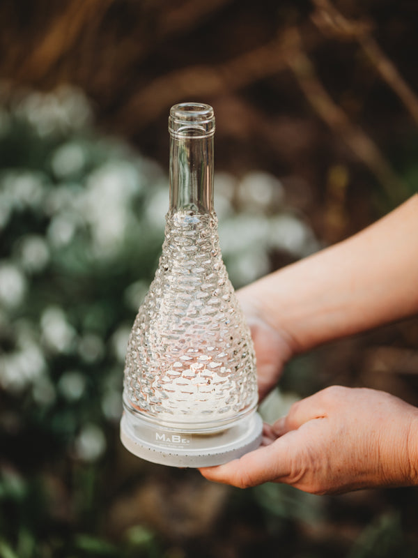 Wein Windlicht aus Apulien 🇮🇹 mit toller Struktur