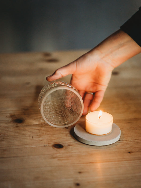 Wein Windlicht aus Apulien 🇮🇹 mit toller Struktur