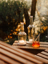 Glas - aus der 0,7l Aperol Flasche, handgefertigt bei Aschaffenburg - Upcycling
