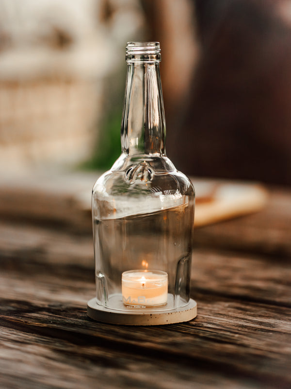 Windlicht - für innen & außen - zum Verschenken für DICH - Upcycling aus der Aperolflasche