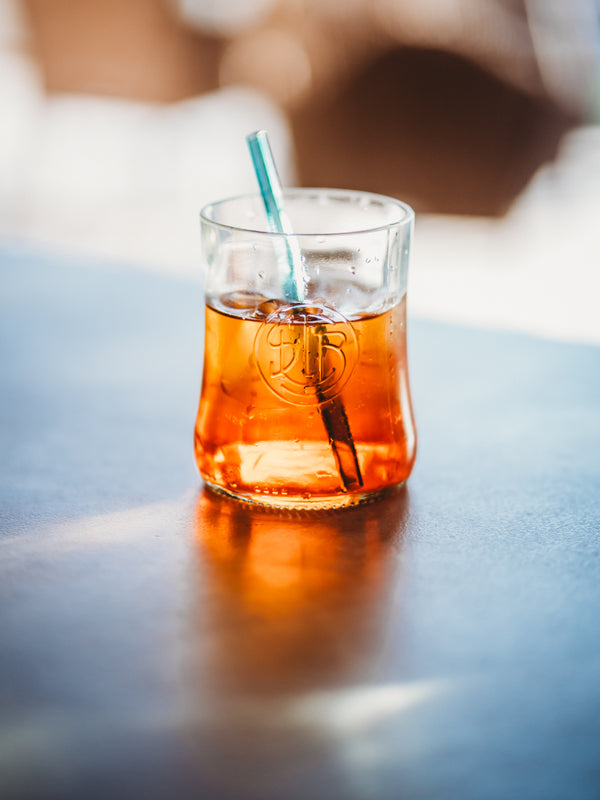 COMING SOON 🔜 das neue APEROL Glas 🧡 🍊 aus der Literflasche gefertigt