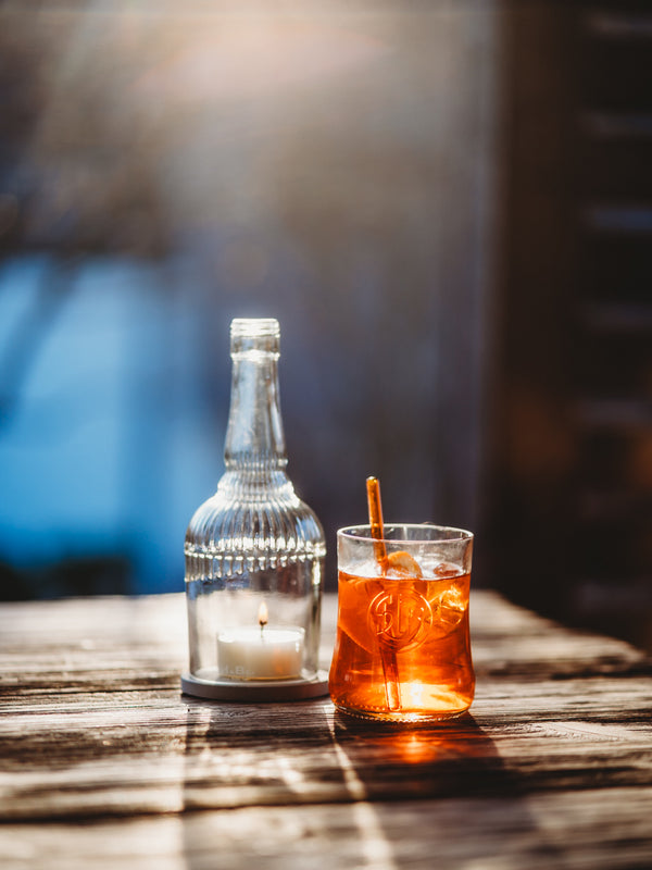 COMING SOON 🔜 das neue APEROL Glas 🧡 🍊 aus der Literflasche gefertigt