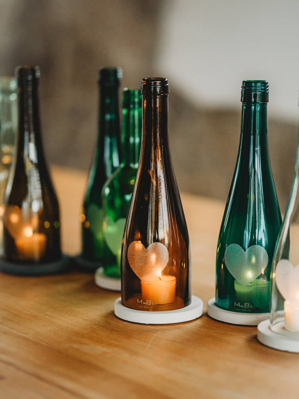 Herziges kleines Windlicht ❤️ für deine Herzensmenschen 💛 ein herzlicher Gruß