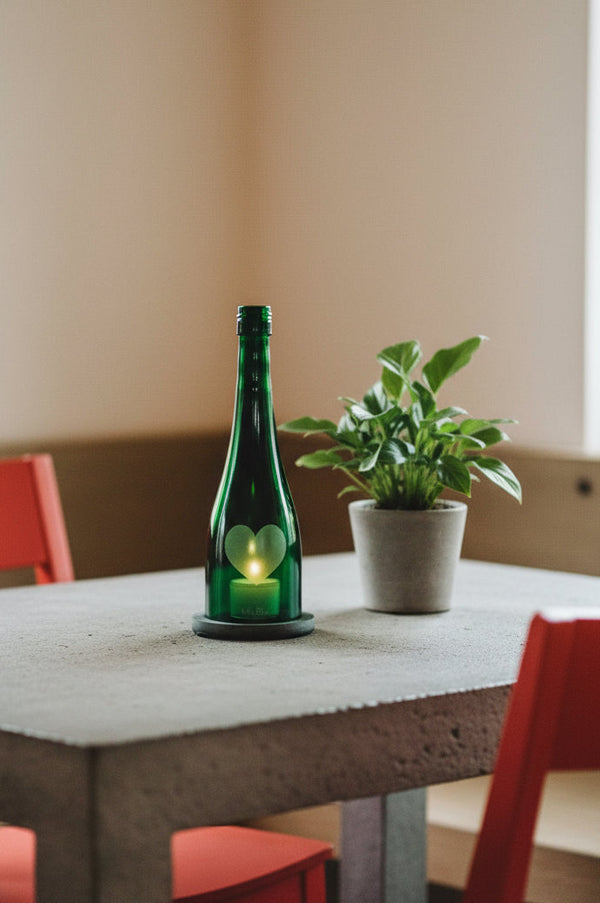 Herziges kleines Windlicht ❤️ für deine Herzensmenschen 💛 ein herzlicher Gruß