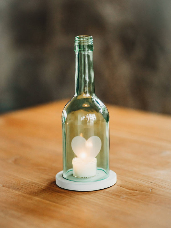 Herziges kleines Windlicht ❤️ für deine Herzensmenschen 💛 ein herzlicher Gruß