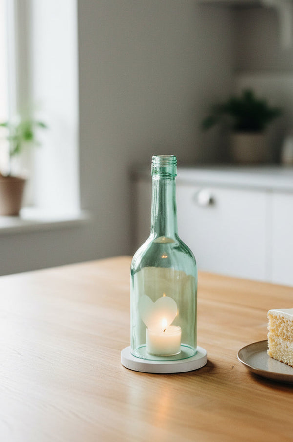 Herziges kleines Windlicht ❤️ für deine Herzensmenschen 💛 ein herzlicher Gruß