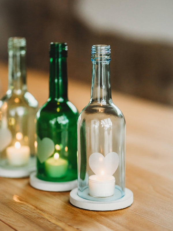 Herziges kleines Windlicht ❤️ für deine Herzensmenschen 💛 ein herzlicher Gruß