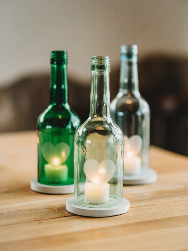 Herziges kleines Windlicht ❤️ für deine Herzensmenschen 💛 ein herzlicher Gruß