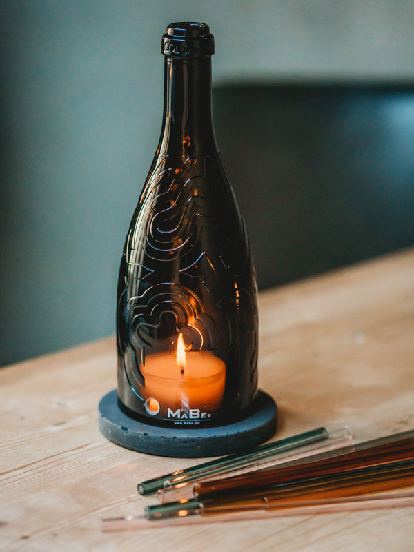 Prosecco Superiore 🇮🇹 Windlicht mit unglaublich schöner Struktur