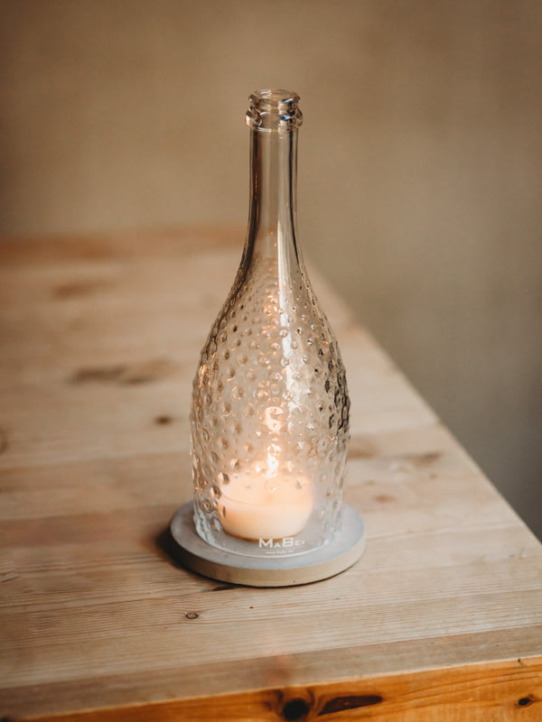 Prosecco Spumante Windlicht ✨ witzig & edel in einem - gitzernde Schönheit ✨N E U