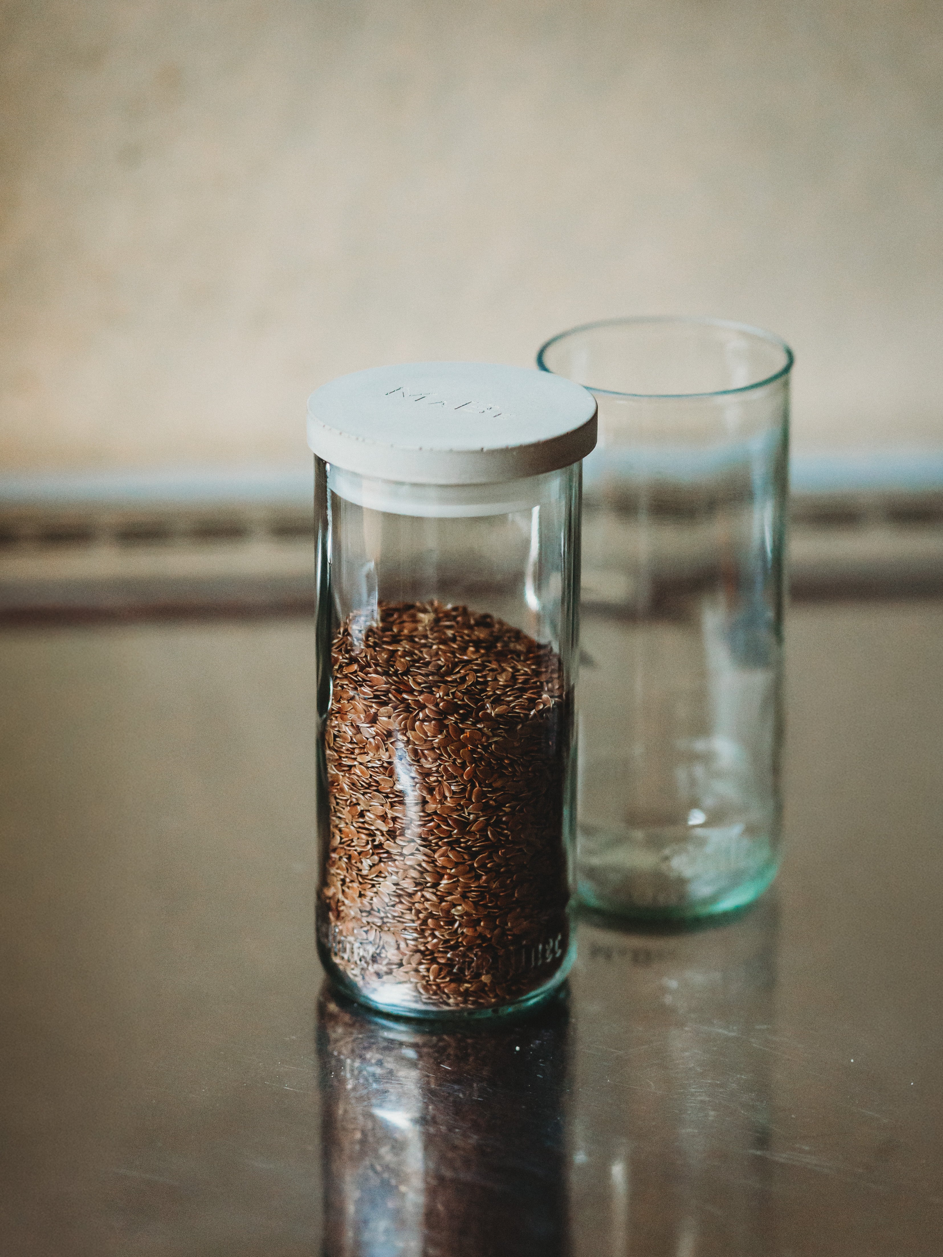 Berliner 🐻 Vorrats Glas 400 ml - für Chia, Sesam & Co