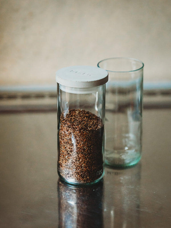 Berliner 🐻 Vorrats Glas 400 ml - für Chia, Sesam & Co