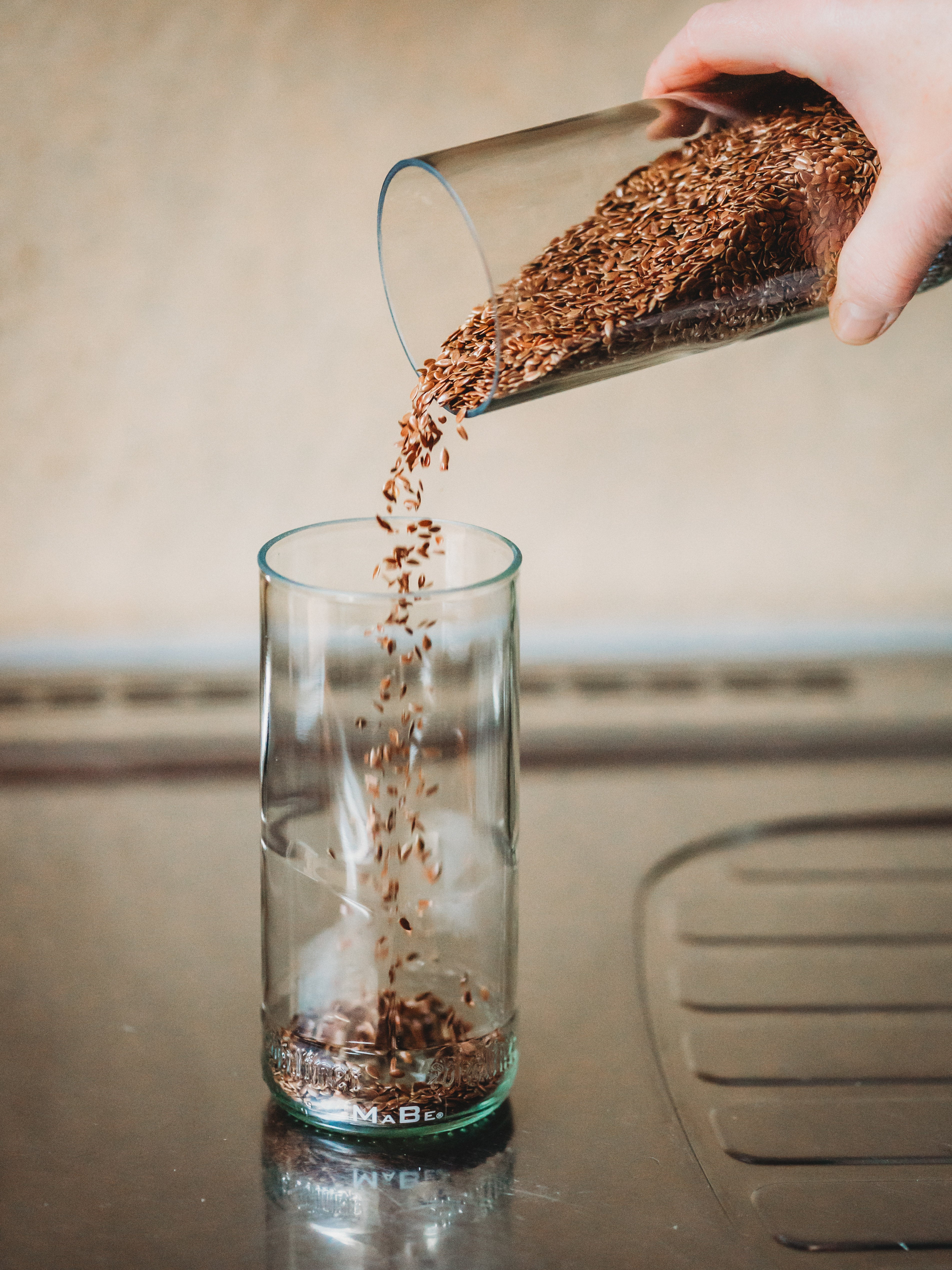 Berliner 🐻 Vorrats Glas 400 ml - für Chia, Sesam & Co