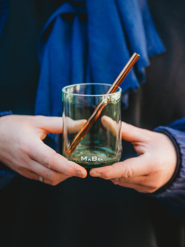 TrinkGlas 🩵💚 exklusive, limitierte Farbwelt von himmelblau bis petrol