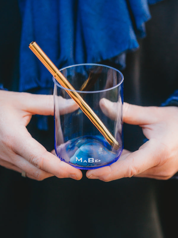 TrinkGlas 🩵💚 exklusive, limitierte Farbwelt von himmelblau bis petrol