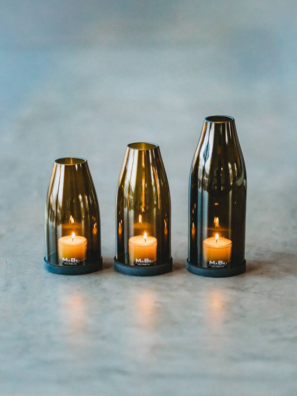 Windlicht Design - Oh.Ha in Kegelform 🔆 stilsicher & pur - das Grösste