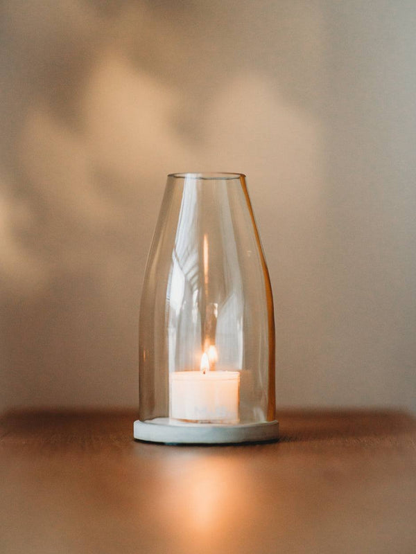 Windlicht Design - Oh.Ha in Kegelform 🔆 stilsicher & pur - das Grösste