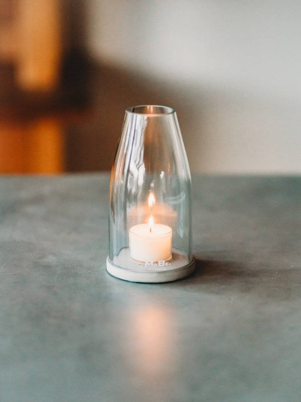 Windlicht Design - Oh.Ha in Kegelform 🔆 stilsicher & pur - das Grösste