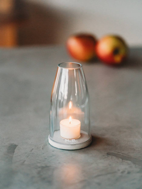 Windlicht Design - Oh.Ha in Kegelform 🔆 stilsicher & pur - das Kleinste