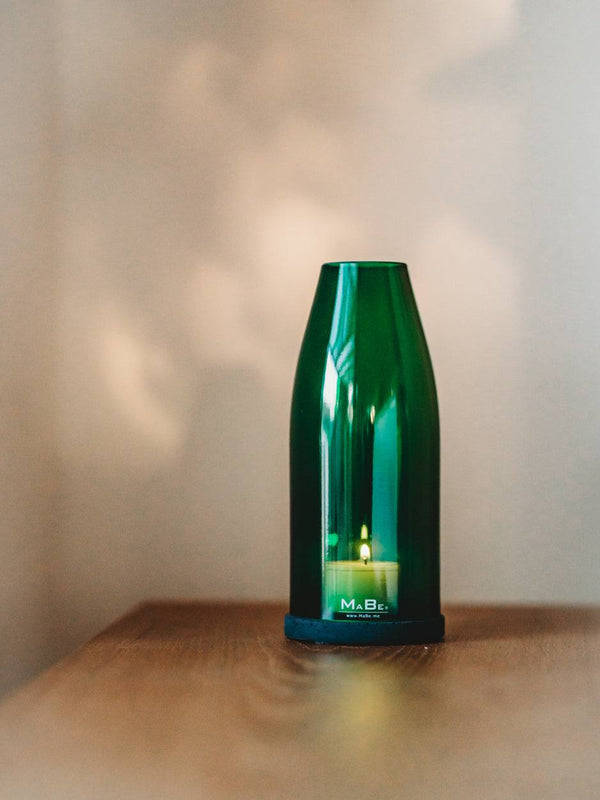 Windlicht Design - Oh.Ha in Kegelform 🔆 stilsicher & pur - das Kleinste