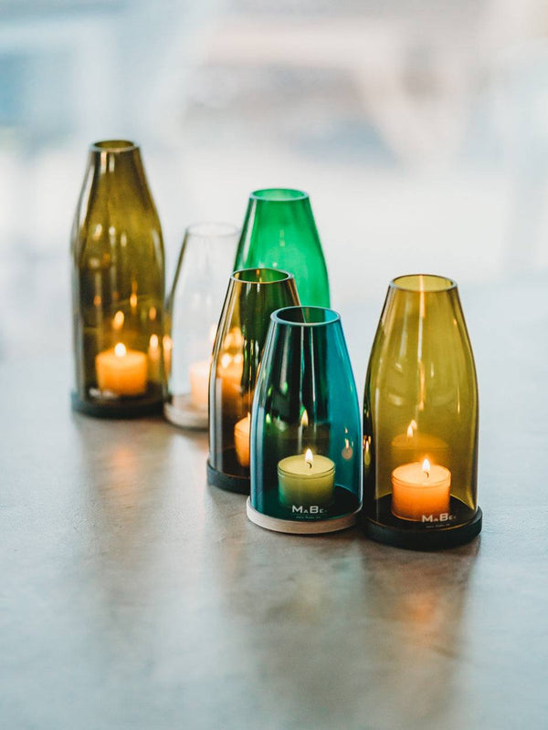 Windlicht Design - Oh.Ha in Kegelform 🔆 stilsicher & pur - das Grösste