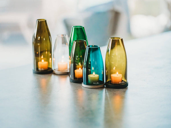 Windlicht Design - Oh.Ha in Kegelform 🔆 stilsicher & pur