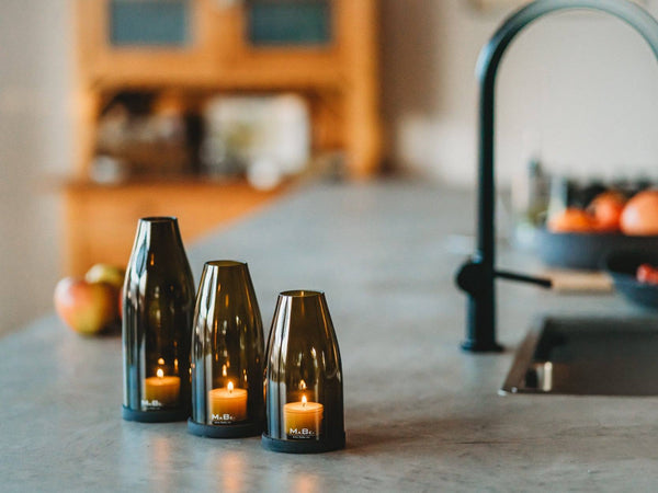 Windlicht Design - Oh.Ha in Kegelform 🔆 stilsicher & pur - das Grösste