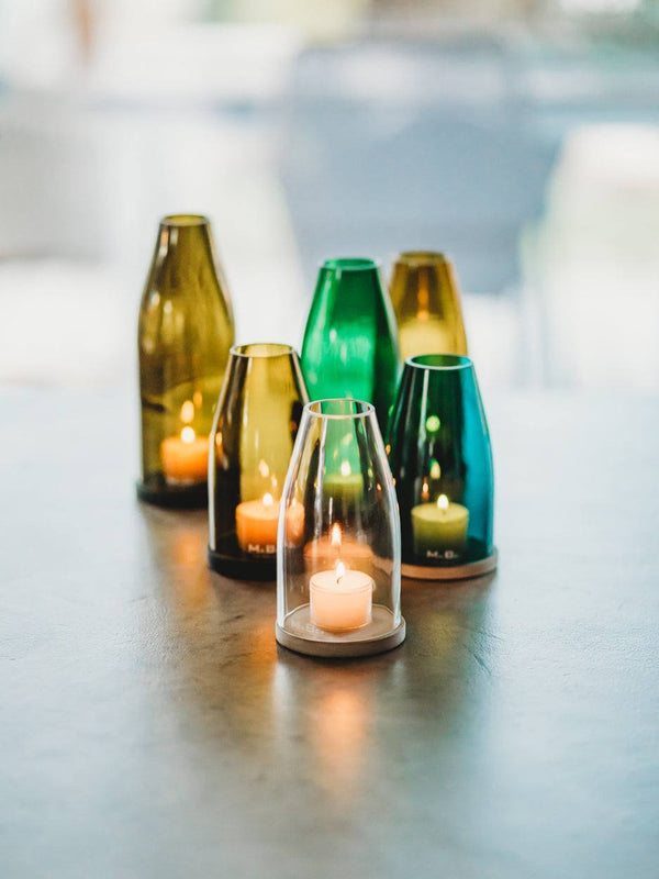 Windlicht Design - Oh.Ha in Kegelform 🔆 stilsicher & pur - das Grösste