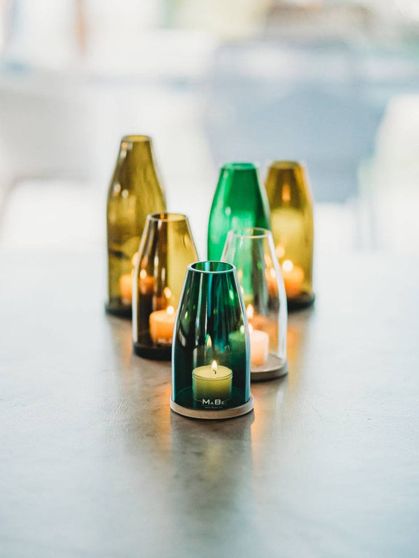 Windlicht Design - Oh.Ha in Kegelform 🔆 stilsicher & pur - das Grösste