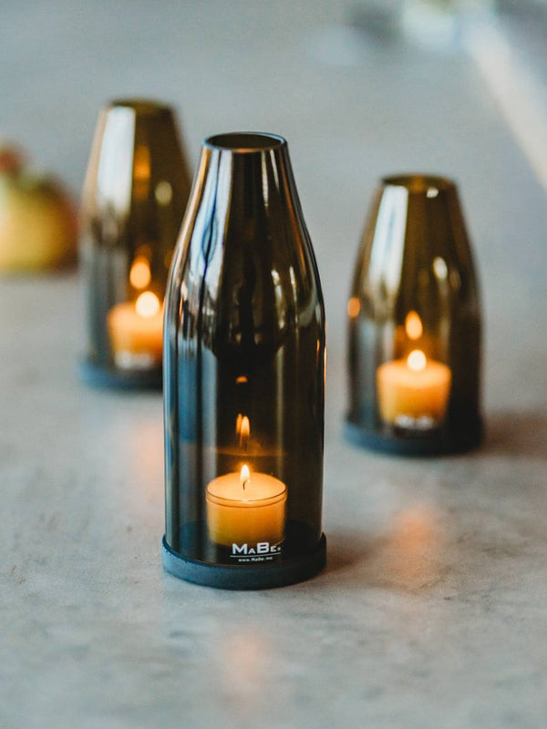 Windlicht Design - Oh.Ha in Kegelform 🔆 stilsicher & pur - das Grösste