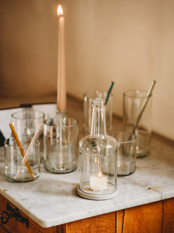 Berliner - witziger Kerzenständer für die Hauptstadt und ihre Fans