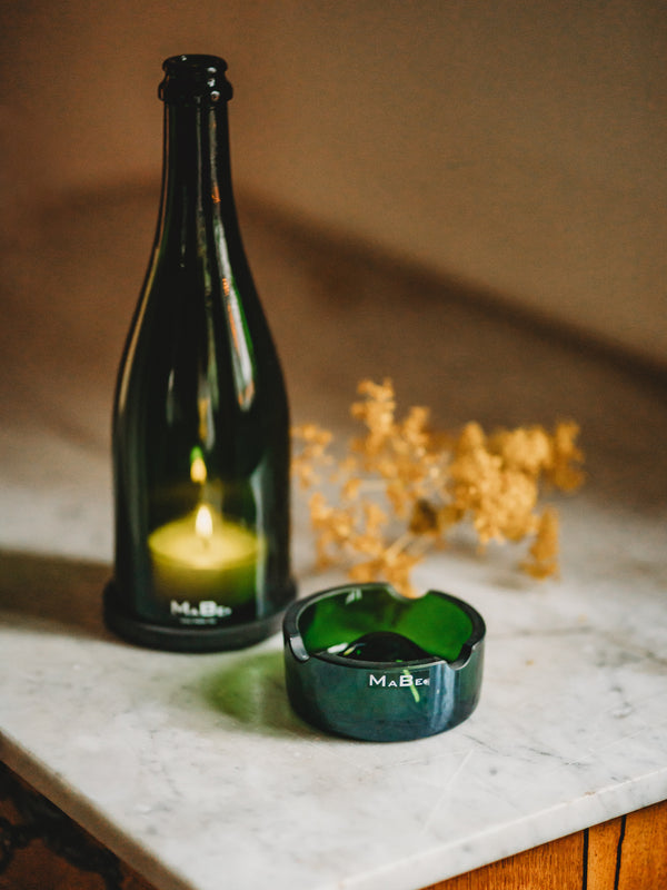 Windlicht Sekt - witziges Geschenk für jeden Mädelsabend - Cheers to life