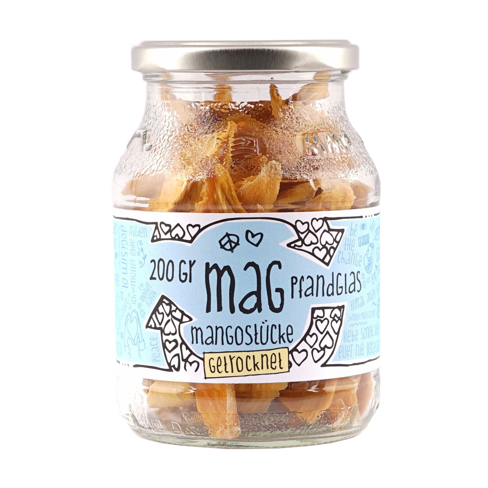 Mag – Mangostreifen im Pfandglas BIO von GUTDING - MaBe®
